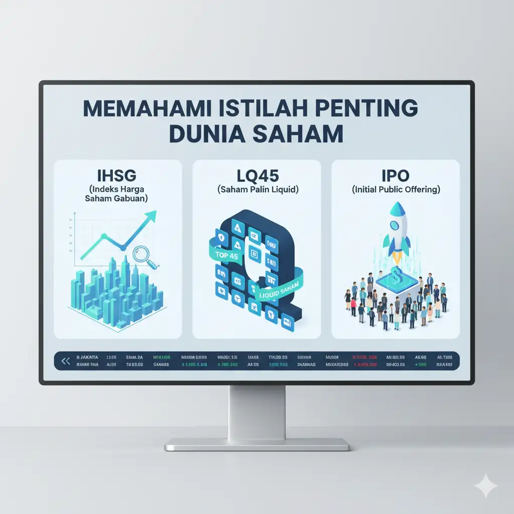 Memahami Istilah Penting dalam Dunia Saham: LQ45, IHSG, IPO